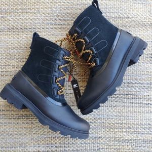 Sorel Brand New With Tags Black Boots, Size 7